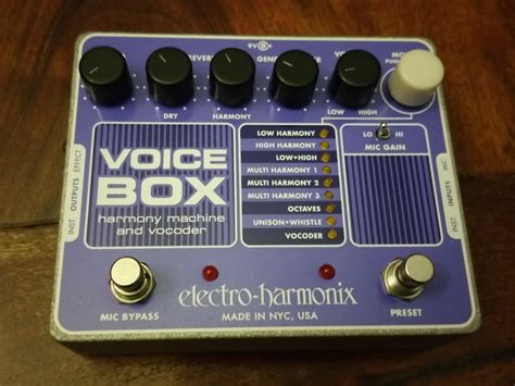 electro harmonix harmony voice box|electro Harmonix voice box demo.